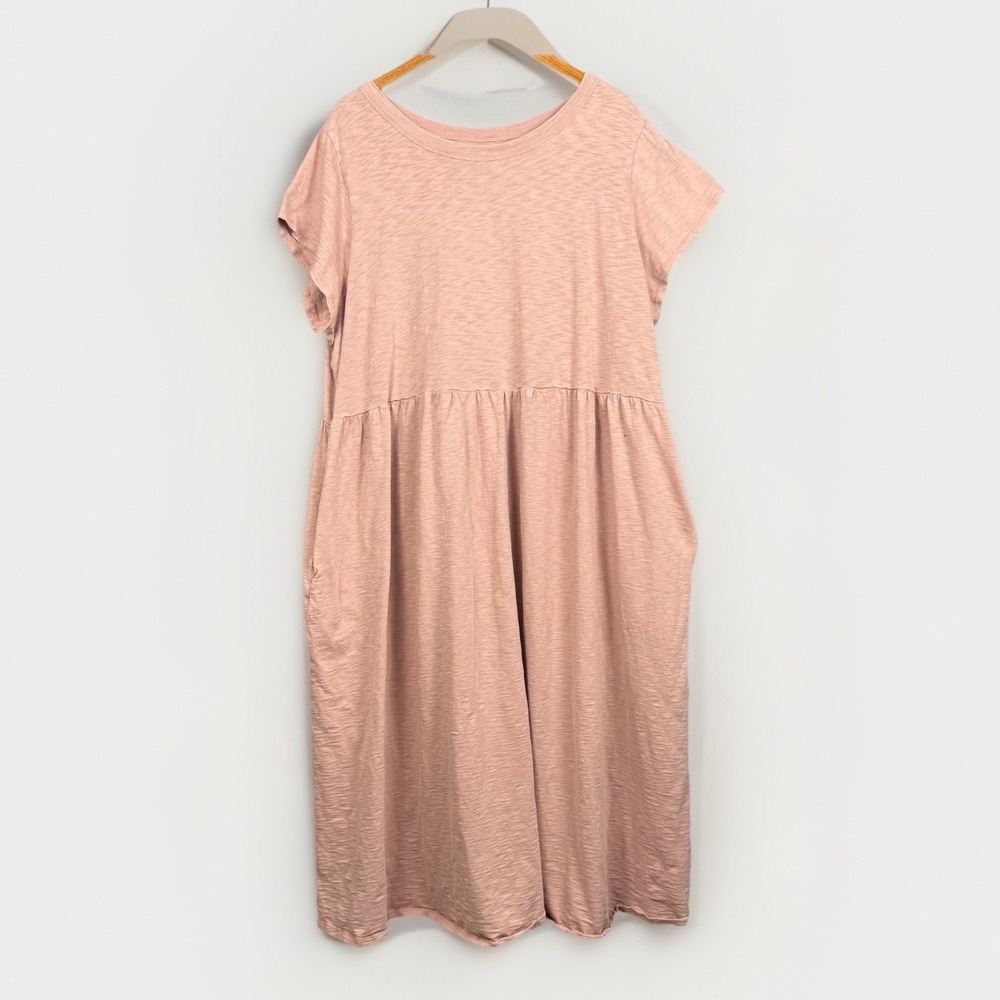 100% Cotton Midi Dress Womens 2XL LOT of 2 Coastal Grandma Prairie Cottagecore - Picture 12 of 16